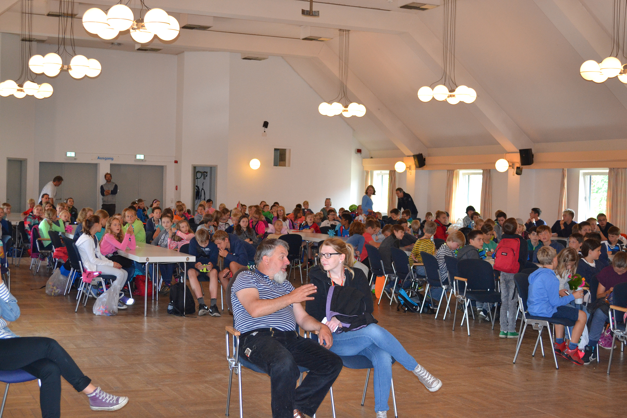 Abschlusstreffen im Bürgersaal